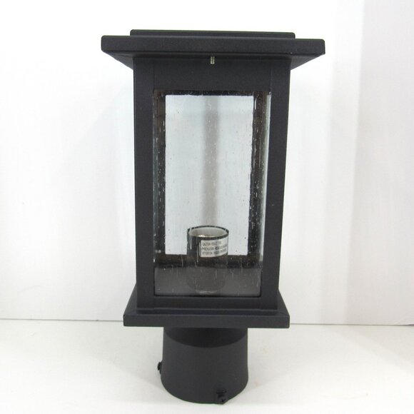 Emliviar Outdoor Portch Wall Light Fixture Wall Sconce Matte Black 12" by 6" - Picture 1 of 8